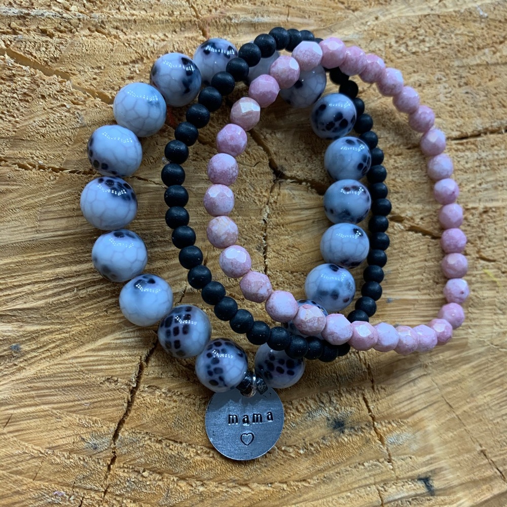 Mama Bracelet Stack - Picture 4 of 5